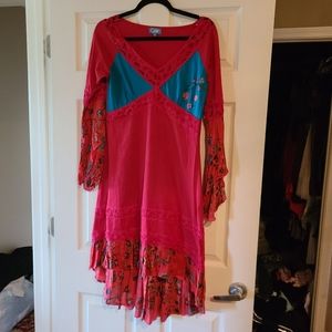 Coline high low dress